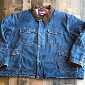 Wrangler heroes, Sherpa lined denim jacket